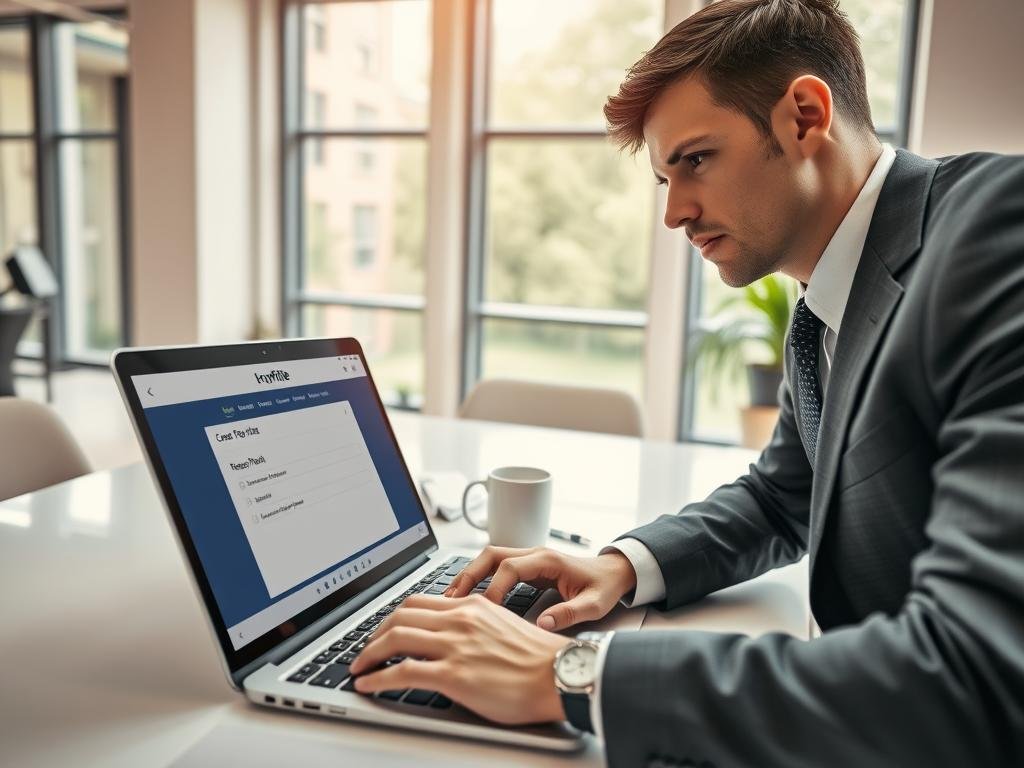 crear perfil en portal de empleos