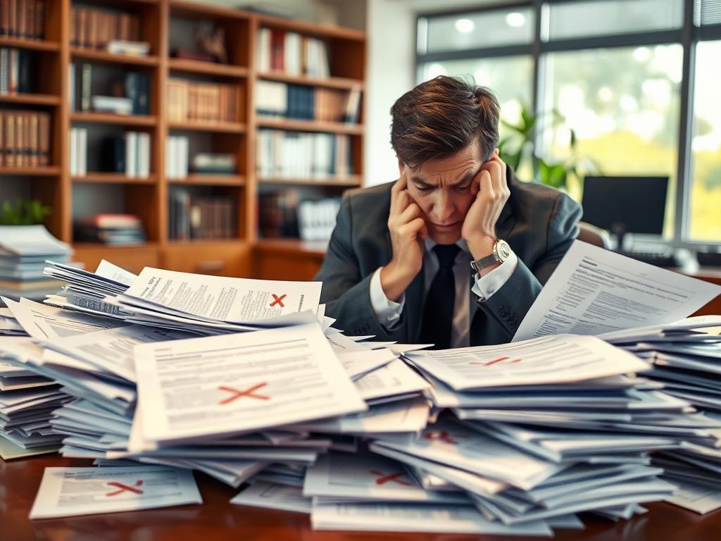 errores en la aplicación