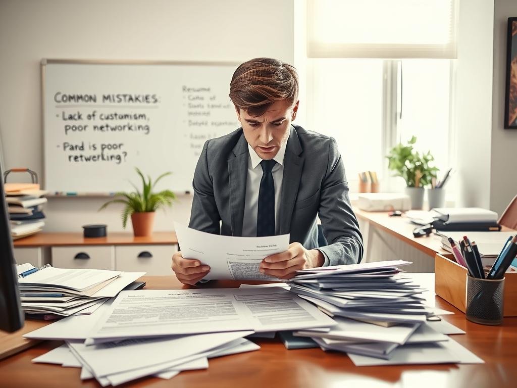 errores en la búsqueda de empleo